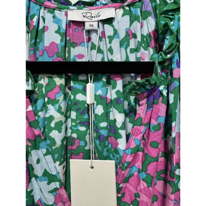 Rails Gardenia Flora Eco Tiered Dress XS Multicolor