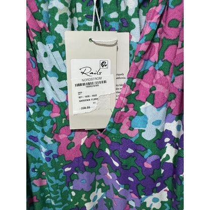Rails Gardenia Flora Eco Tiered Dress XS Multicolor