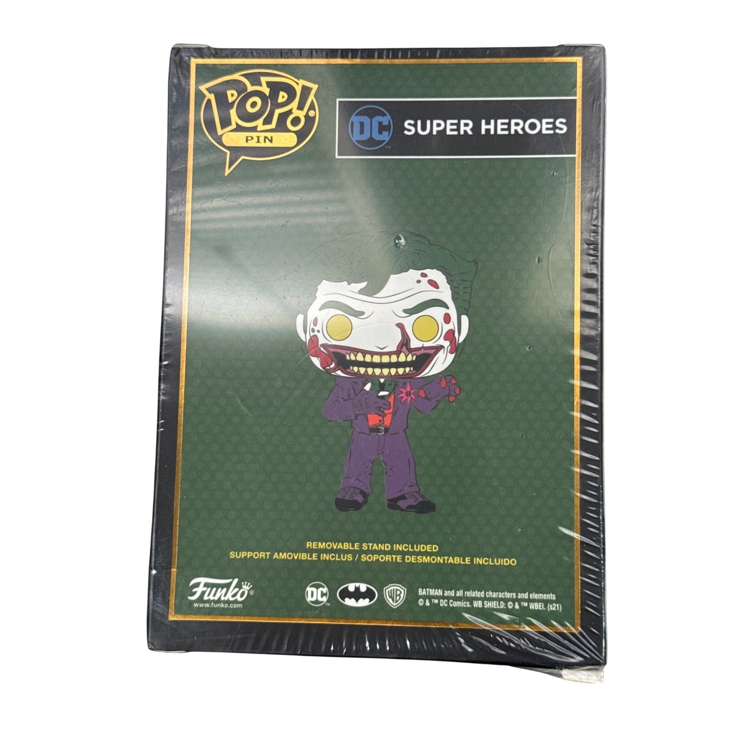Funko Pop! Pin The Joker DCeased Gamestop Exclusive Enamel Pin SE 6+