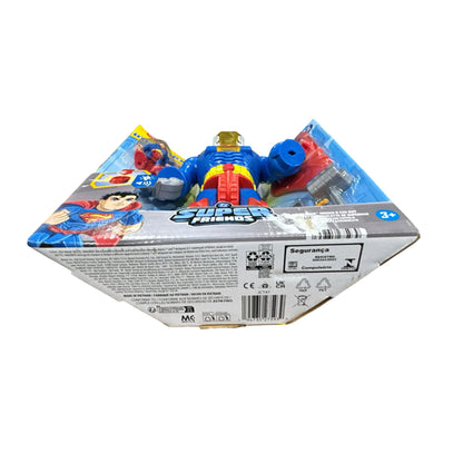Fisher-Price Imaginext DC Super Friends Superman Figure & Exo-Suit With Lights & Sounds 3+