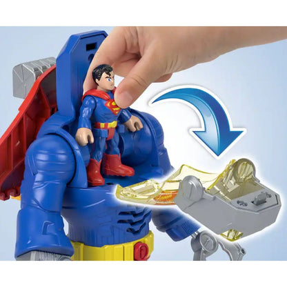 Fisher-Price Imaginext DC Super Friends Superman Figure & Exo-Suit With Lights & Sounds 3+