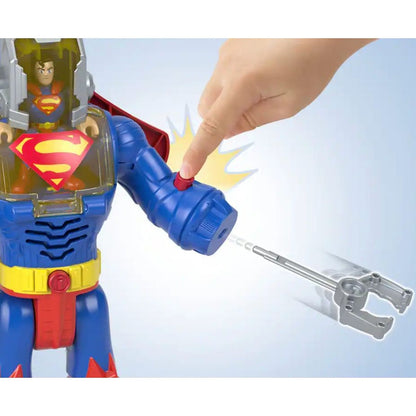 Fisher-Price Imaginext DC Super Friends Superman Figure & Exo-Suit With Lights & Sounds 3+