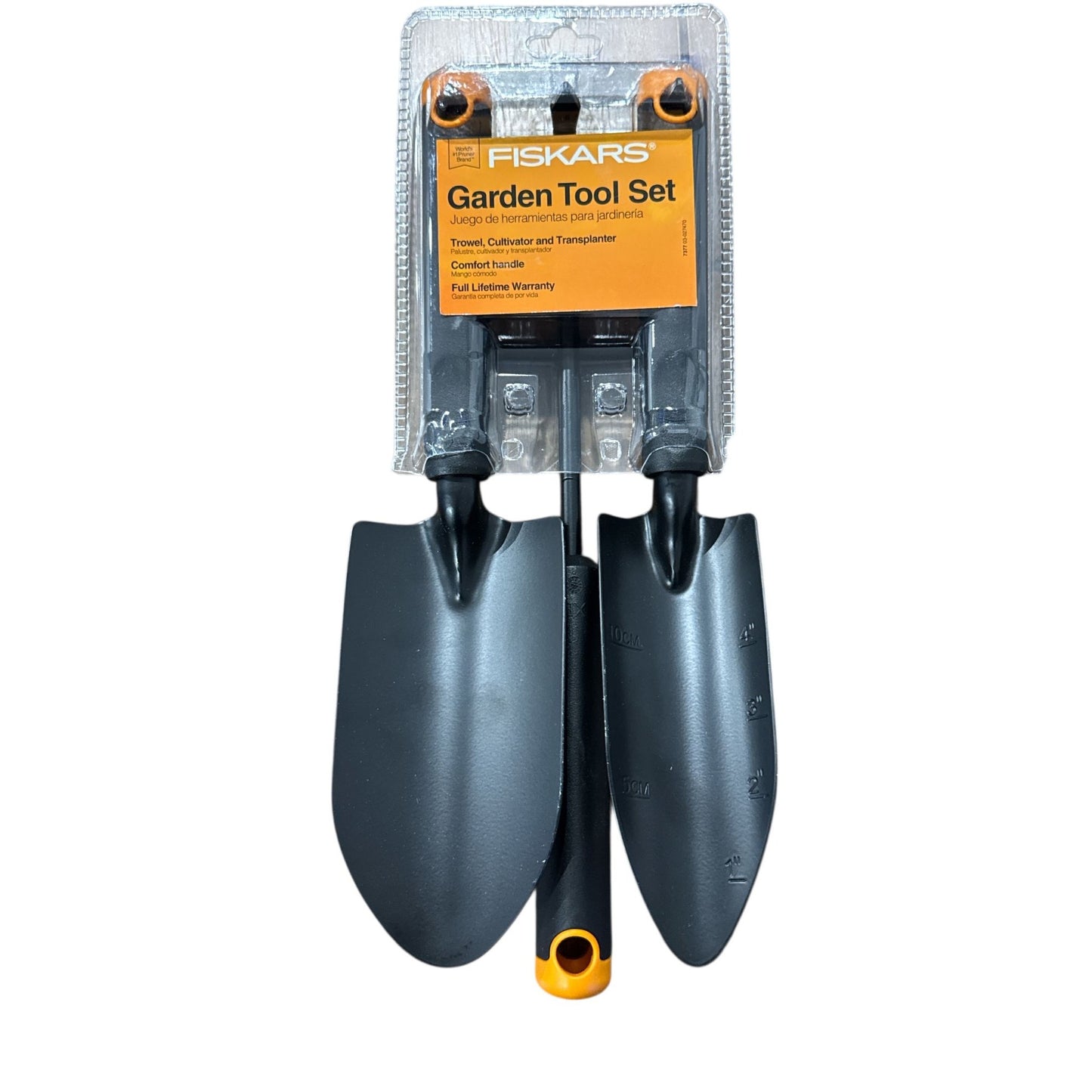 Fiskars - 3-Piece Garden Tool Set - Black