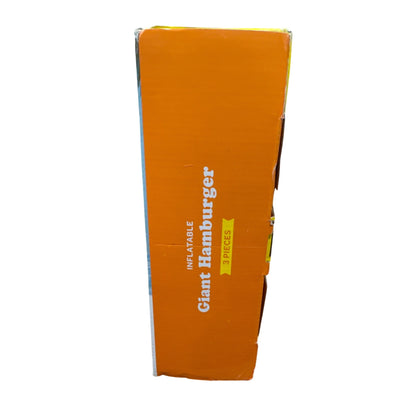 Sun Squad Inflatable Giant Hamburger Pool Float 3-Piece Set