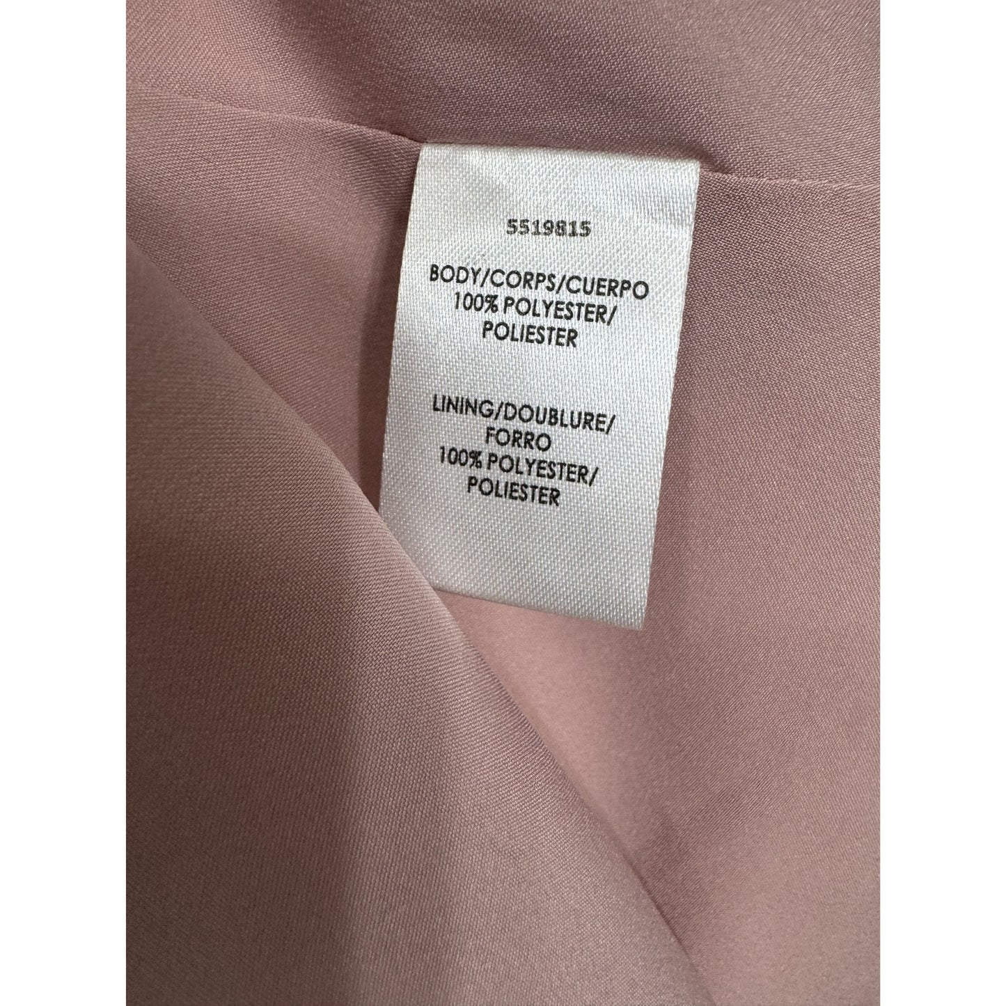 Kay Unger New York Floral Midi Dress Soft Orchid Multi Size 4 Sleeveless V-Neck Elegant A-Line Women's