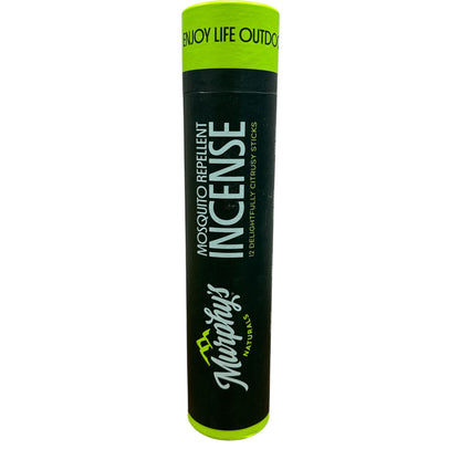 Murphys Naturals Mosquito Repellent Incense Sticks - 12 Pack - Natural Citrus & Essential Oils