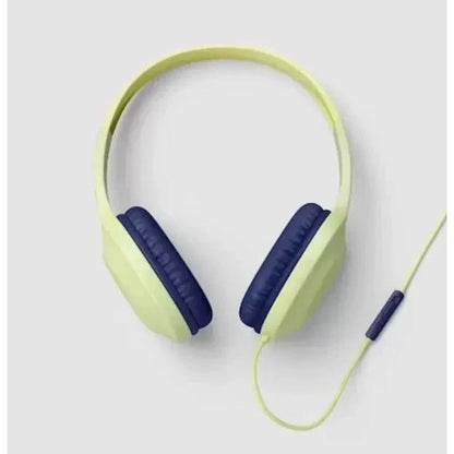 Heyday Wired Headphones, True Wireless Earbuds & 6ft USB-A To Lightning Charging Cable Green & Purple 3pc Kit