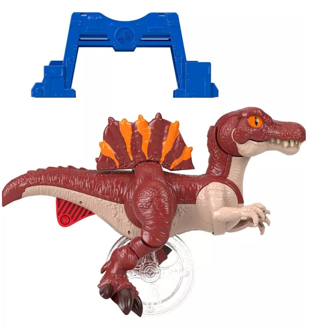 Jurassic World Imaginext Sprinting Spinosaurus Dinosaur Toy With Action Features For Ages 3+