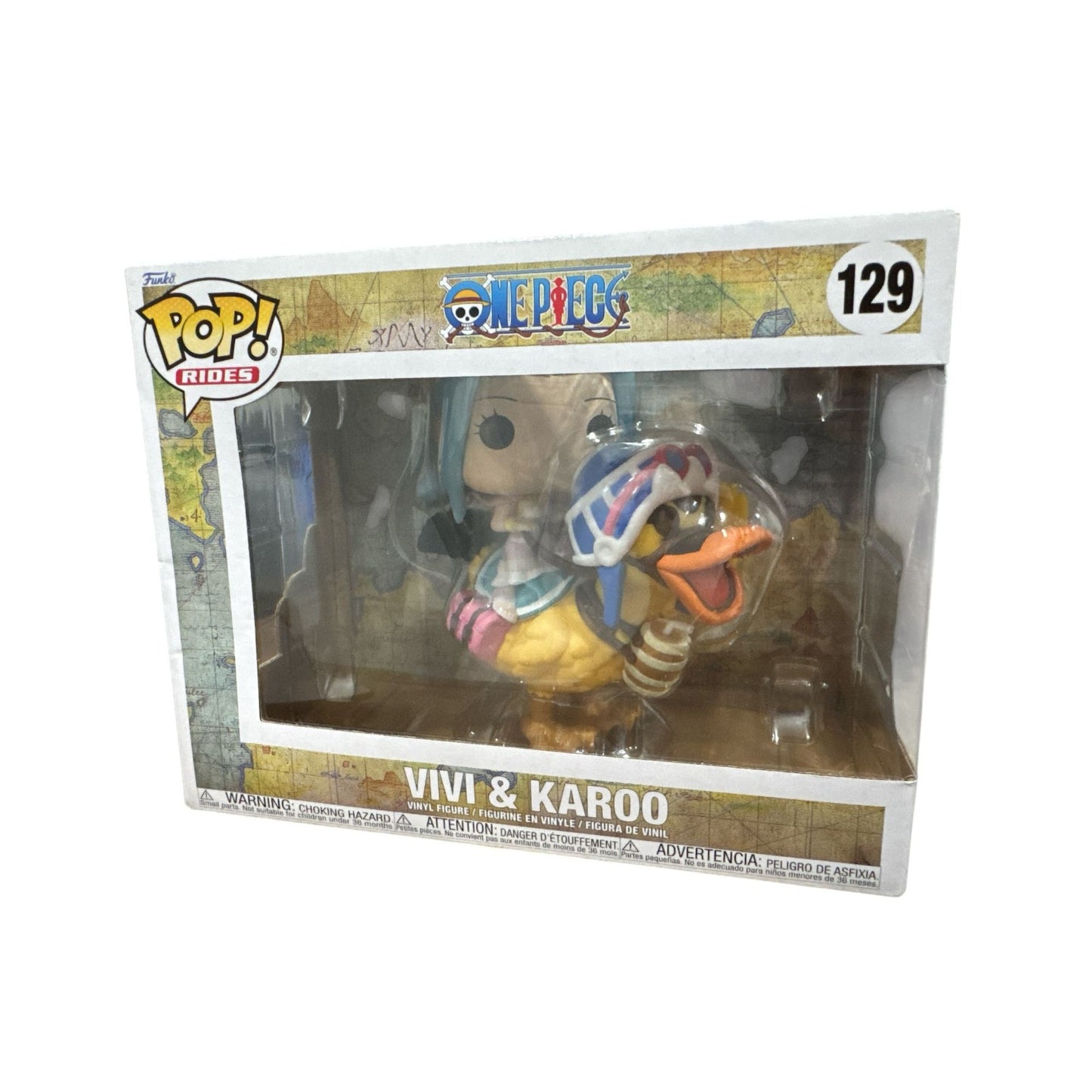 Funko Pop! Rides One Piece Vivi & Karoo Vinyl Figure #129 Collectible