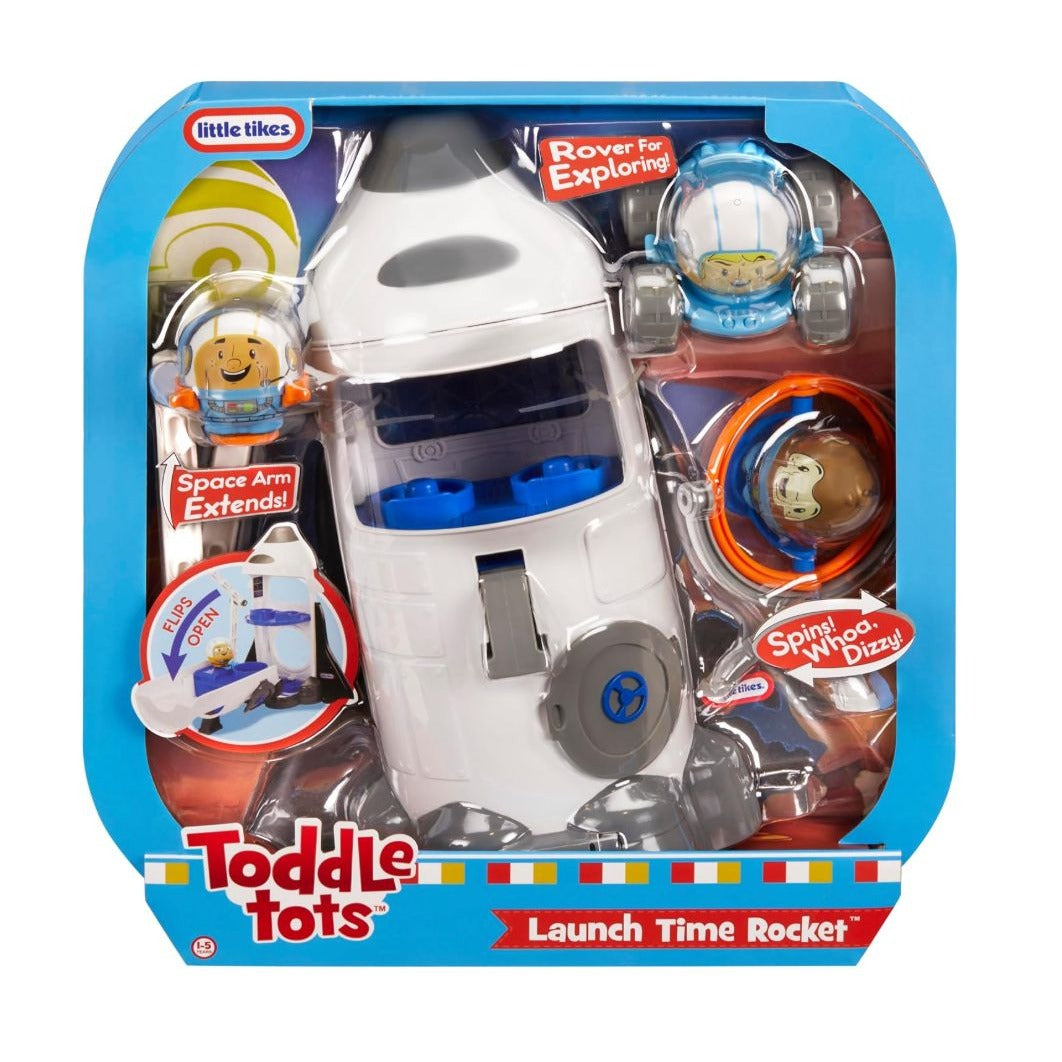 Little Tikes Toddle Tots Launch Time Rocket Playset With Astronaut Figures & Space Accessories