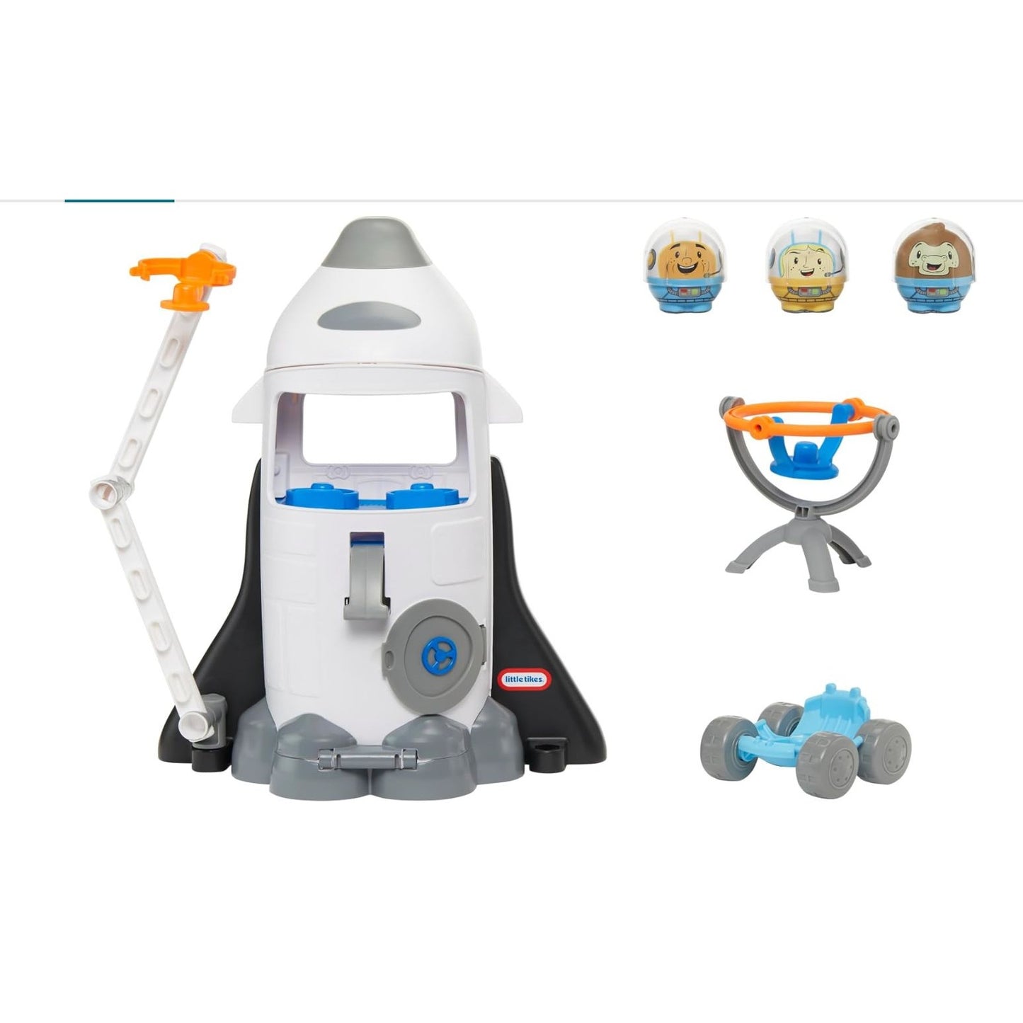 Little Tikes Toddle Tots Launch Time Rocket Playset With Astronaut Figures & Space Accessories
