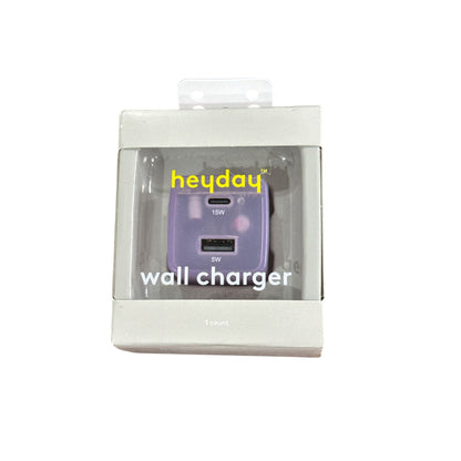 Tech Accessories - Bundle Lavender & Multicolor Tablet Sleeve, Charging Cable, Wall Charger & Silicone Bands