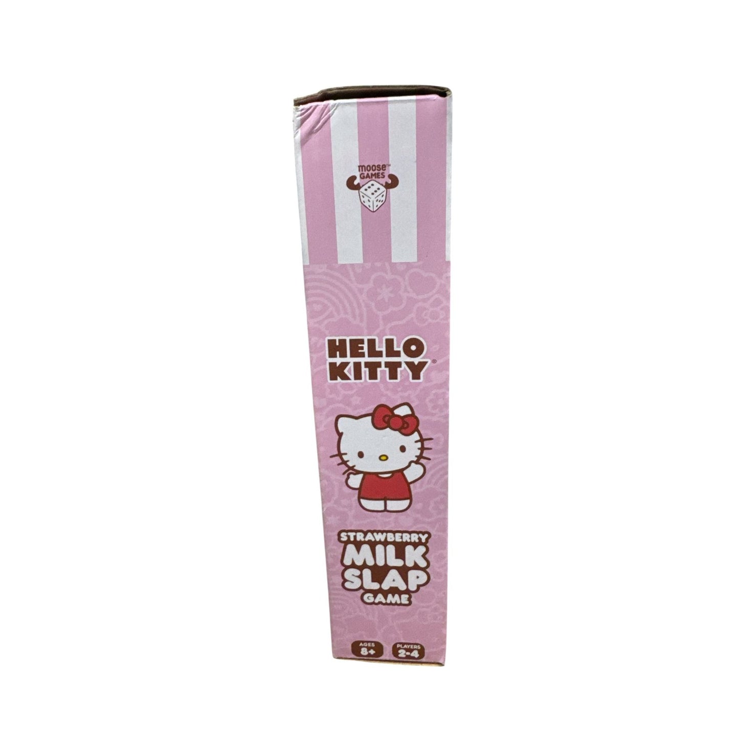 Hello Kitty Strawberry Milk Slap Game With Exclusive Collectible Figure Ages 8+