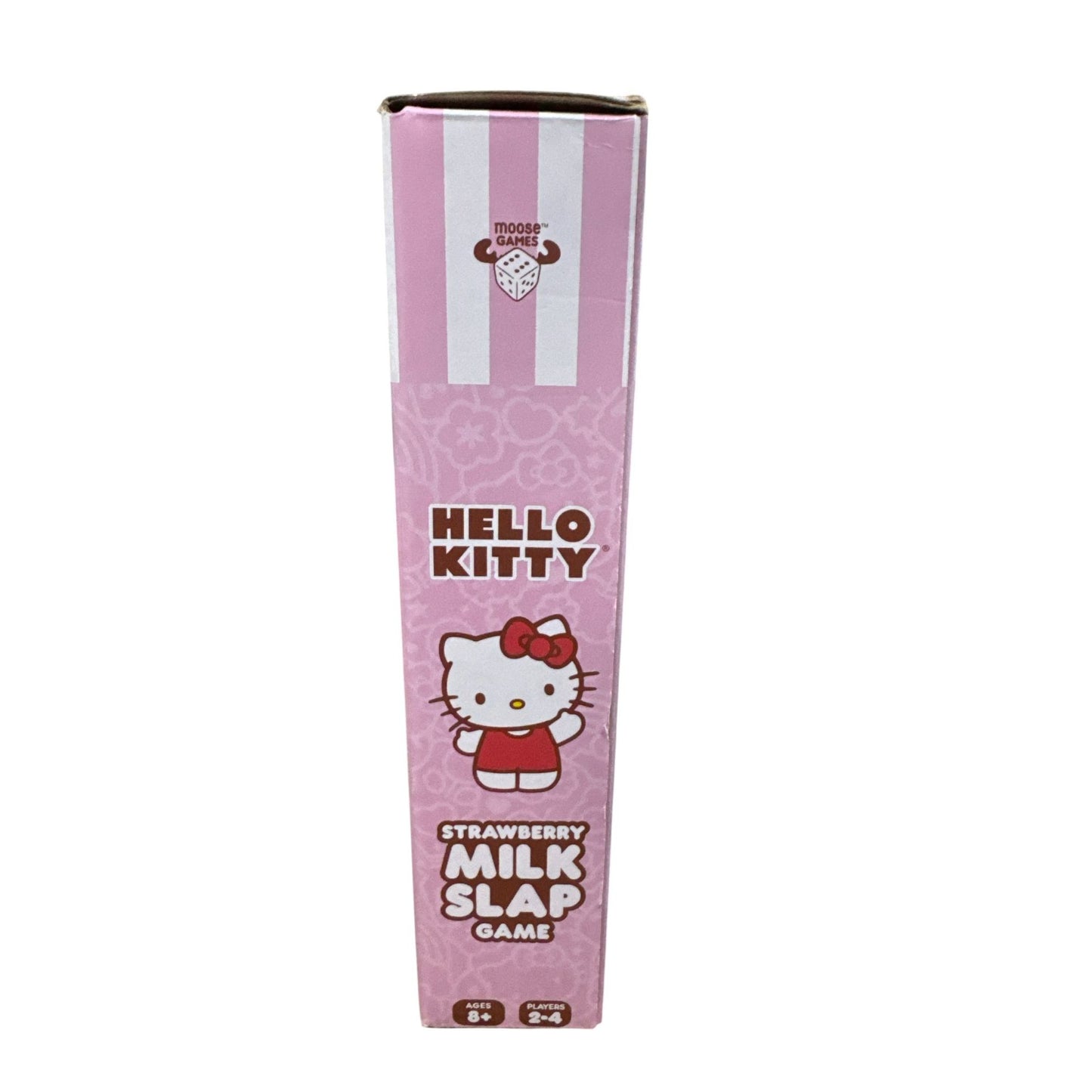 Hello Kitty Strawberry Milk Slap Game With Exclusive Collectible Figure Ages 8+