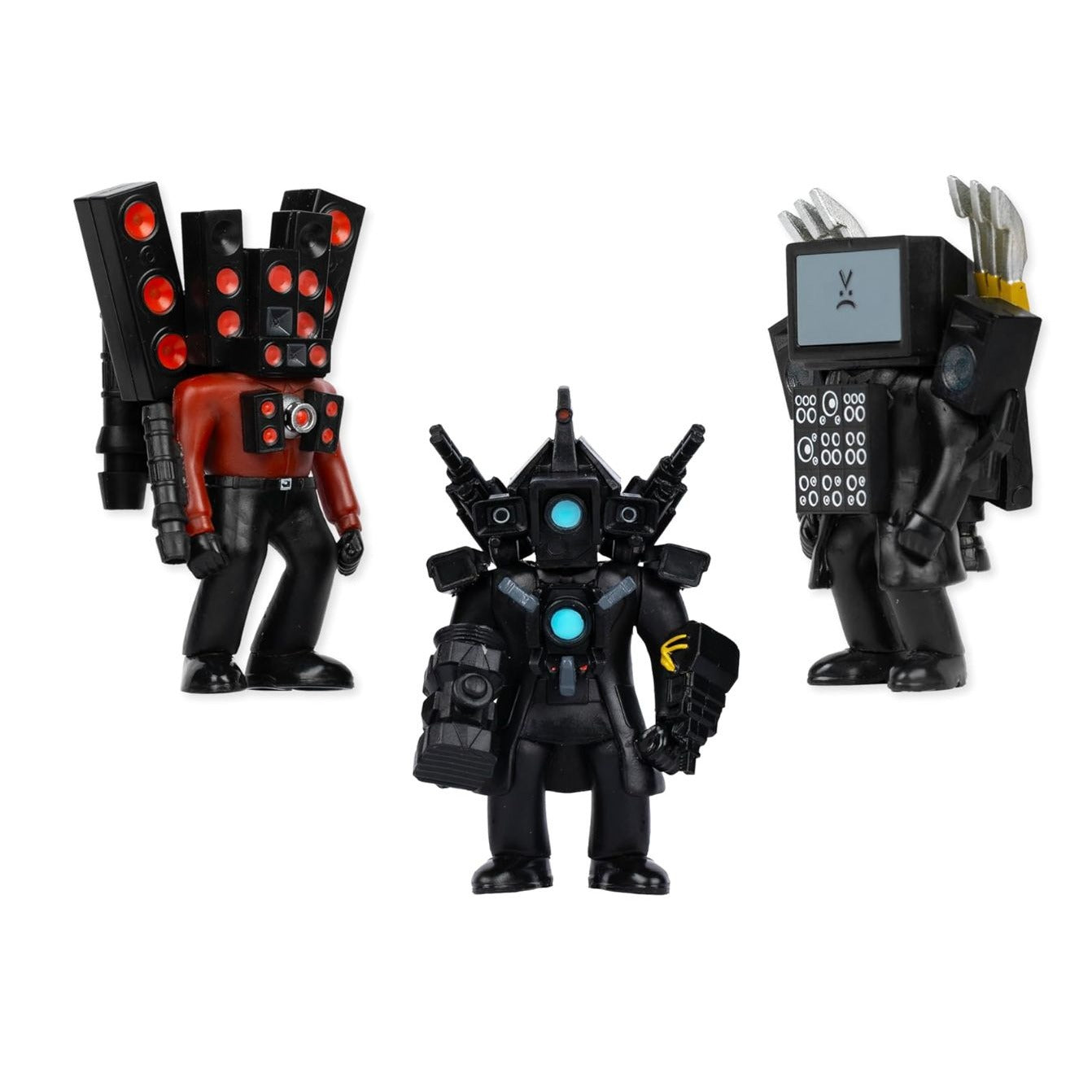 Titan Collection Skibidi Toilet Series One 3 Figure Set
