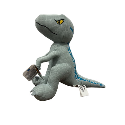 Jurassic World Velociraptor Blue Plush Toy 9.5" Dinosaur Soft Stuffed Animal