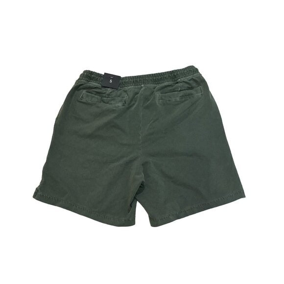 TREASURE & BOND Slim Fit Green Women's Shorts SMALL