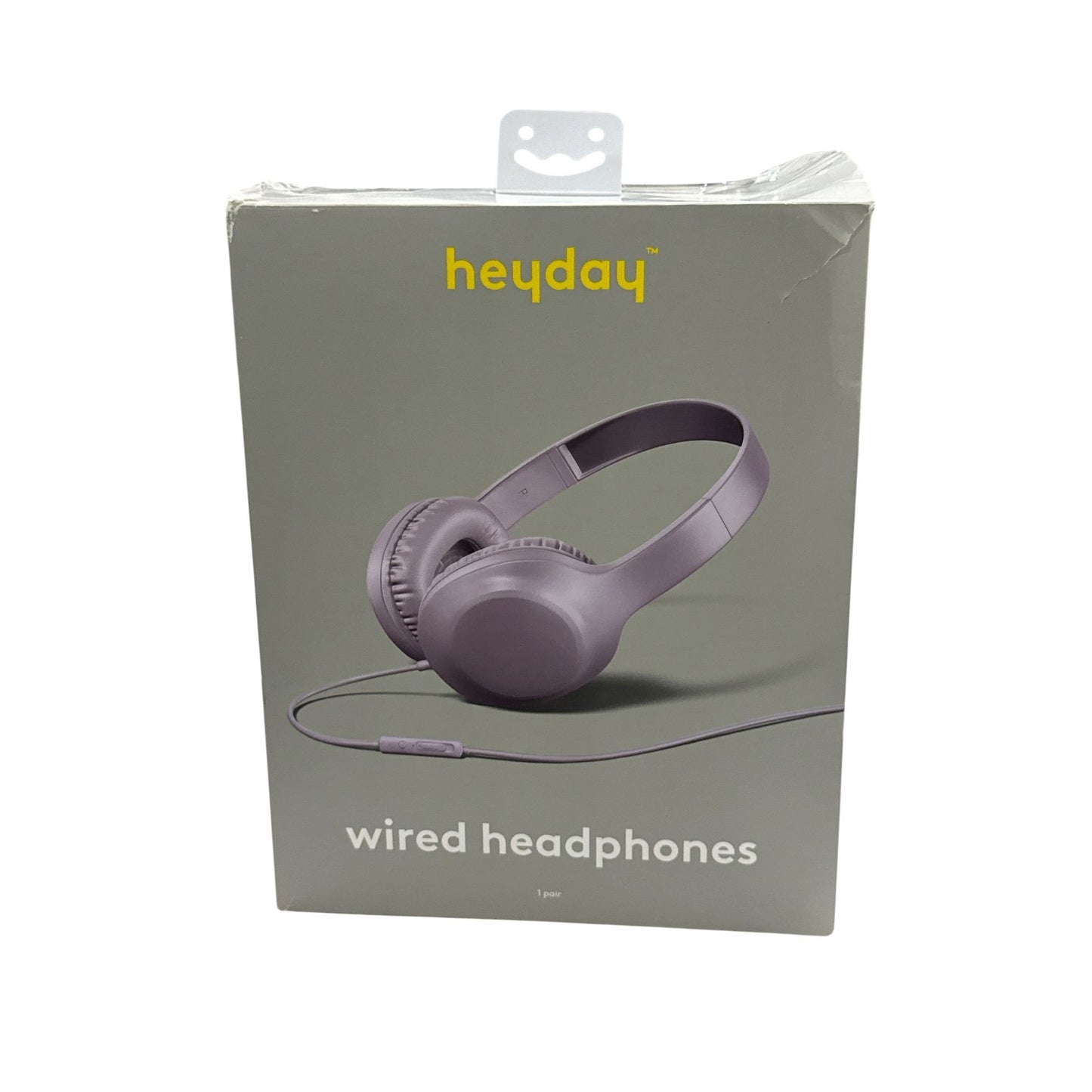 Heyday Wired Headphones & USB-C Charging Cable Bundle In Lavender 3 Ft Length