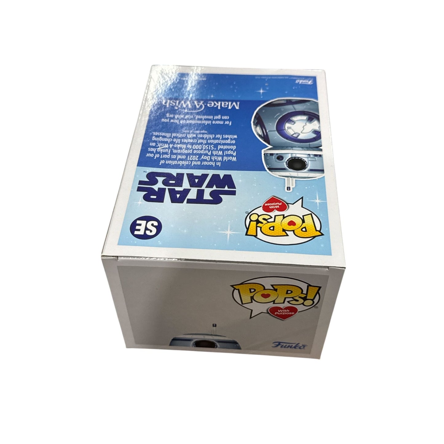 Star Wars Funko Pop! SE BB-8 Make-A-Wish Exclusive Bobble-Head Vinyl Figure In Box