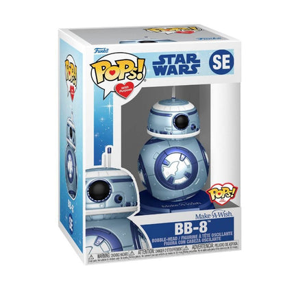 Star Wars Funko Pop! SE BB-8 Make-A-Wish Exclusive Bobble-Head Vinyl Figure In Box