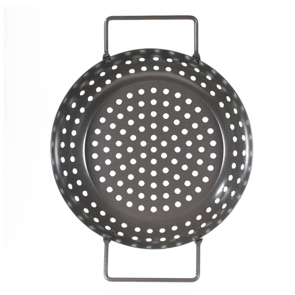 Char-Broil 3-Piece Non-Stick Grill Topper Set With Mini Pans Includes Round, Square & Rectangular Pans For BBQ Veggies & More