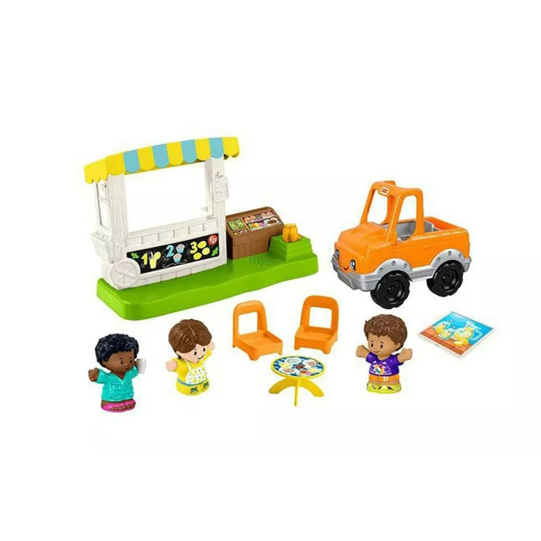 Fisher-Price Little People Lemonade Stand Toy Set For Ages 1-5 With Figures & Accessories