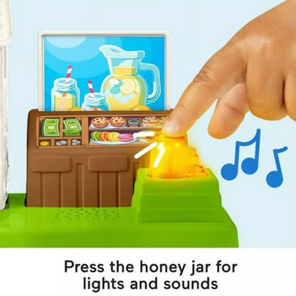 Fisher-Price Little People Lemonade Stand Toy Set For Ages 1-5 With Figures & Accessories