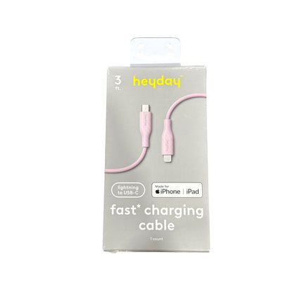 Set of 7 Assorted Pink Tech & Accessories Bundle - Lamp, Mouse, Earbuds, Charging Cable, Phone Strap, Lip Gloss Holder, &  LED Desk Tray