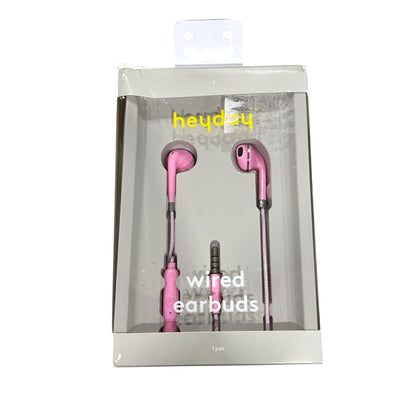 Set of 7 Assorted Pink Tech & Accessories Bundle - Lamp, Mouse, Earbuds, Charging Cable, Phone Strap, Lip Gloss Holder, &  LED Desk Tray