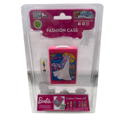 World's Smallest Barbie Fashion Case With 2 Dolls & 1 Mystery Doll 6+ Collectible Miniature Toy