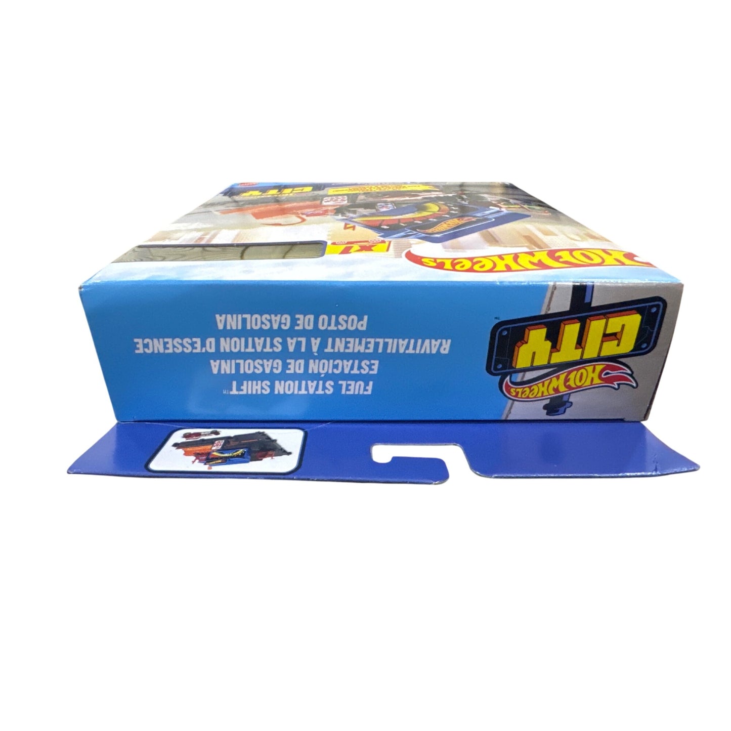 Hot Wheels City Fuel Station Shift Play Set With 1 Car Ages 4+ Mattel