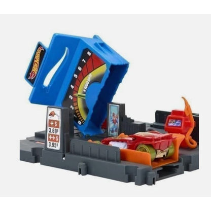 Hot Wheels City Fuel Station Shift Play Set With 1 Car Ages 4+ Mattel