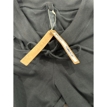 SKIMS Black Wide-Leg Drawstring Lounge Pants XXS New With Tags