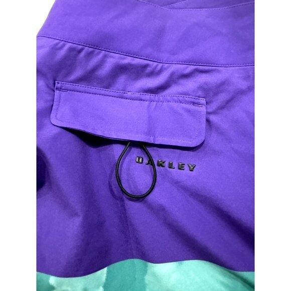 Oakley Men's Performance Fit Boardshorts Purple & Teal Floral Size 38