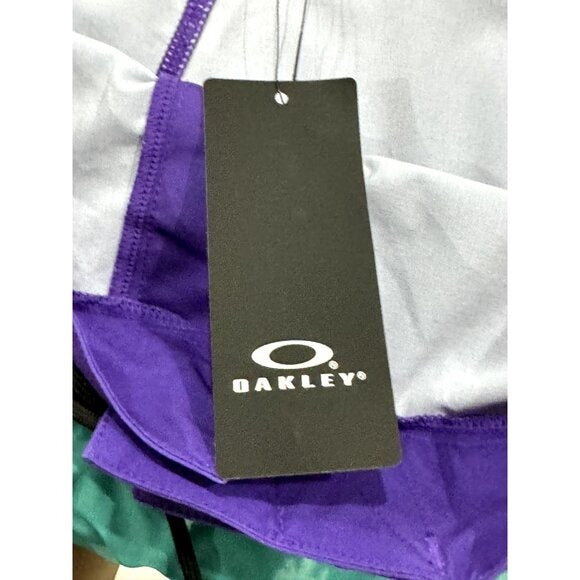 Oakley Men's Performance Fit Boardshorts Purple & Teal Floral Size 38
