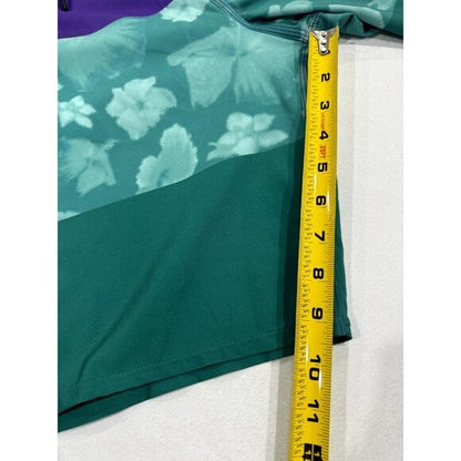 Oakley Men's Performance Fit Boardshorts Purple & Teal Floral Size 38