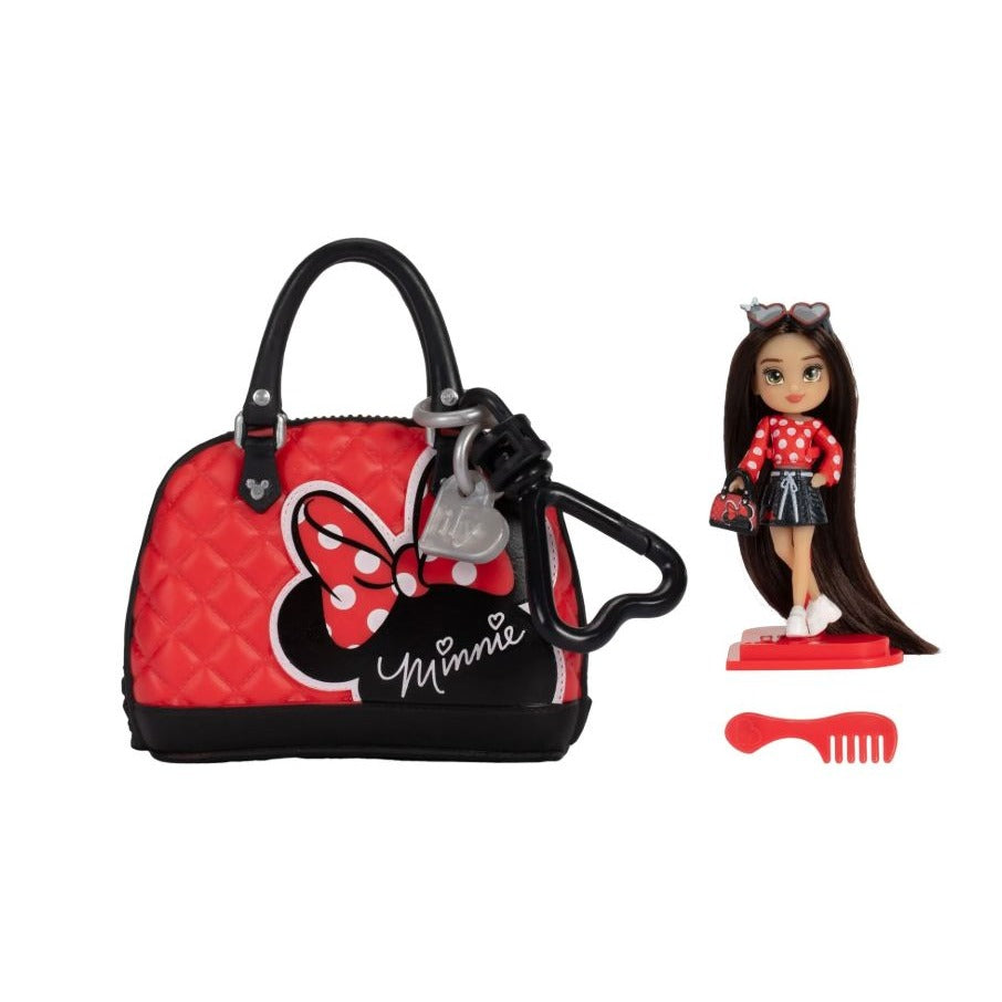Disney ILY 4EVER Minnie Mouse Tote Teenies Playset With Doll & Accessories