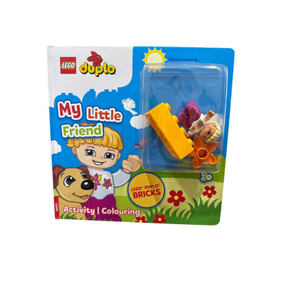 LEGO Duplo My Little Friend Activity & Colouring Book With Bricks For Ages 3+