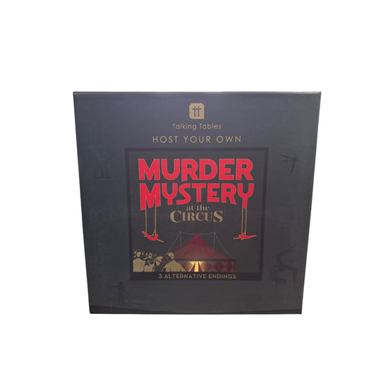 Host Your Own Murder Mystery At The Circus Game Set By Talking Tables