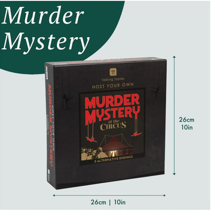 Host Your Own Murder Mystery At The Circus Game Set By Talking Tables