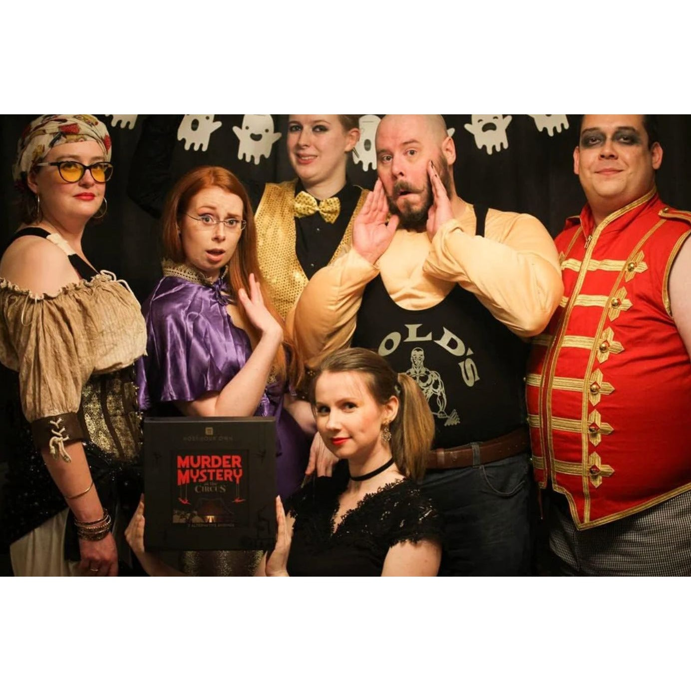 Host Your Own Murder Mystery At The Circus Game Set By Talking Tables