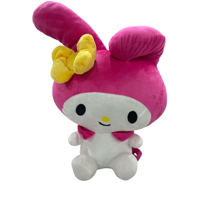 Hello Kitty & My Melody Gift Bundle - Plush Backpack Coloring Kits Activity Book & Building Set