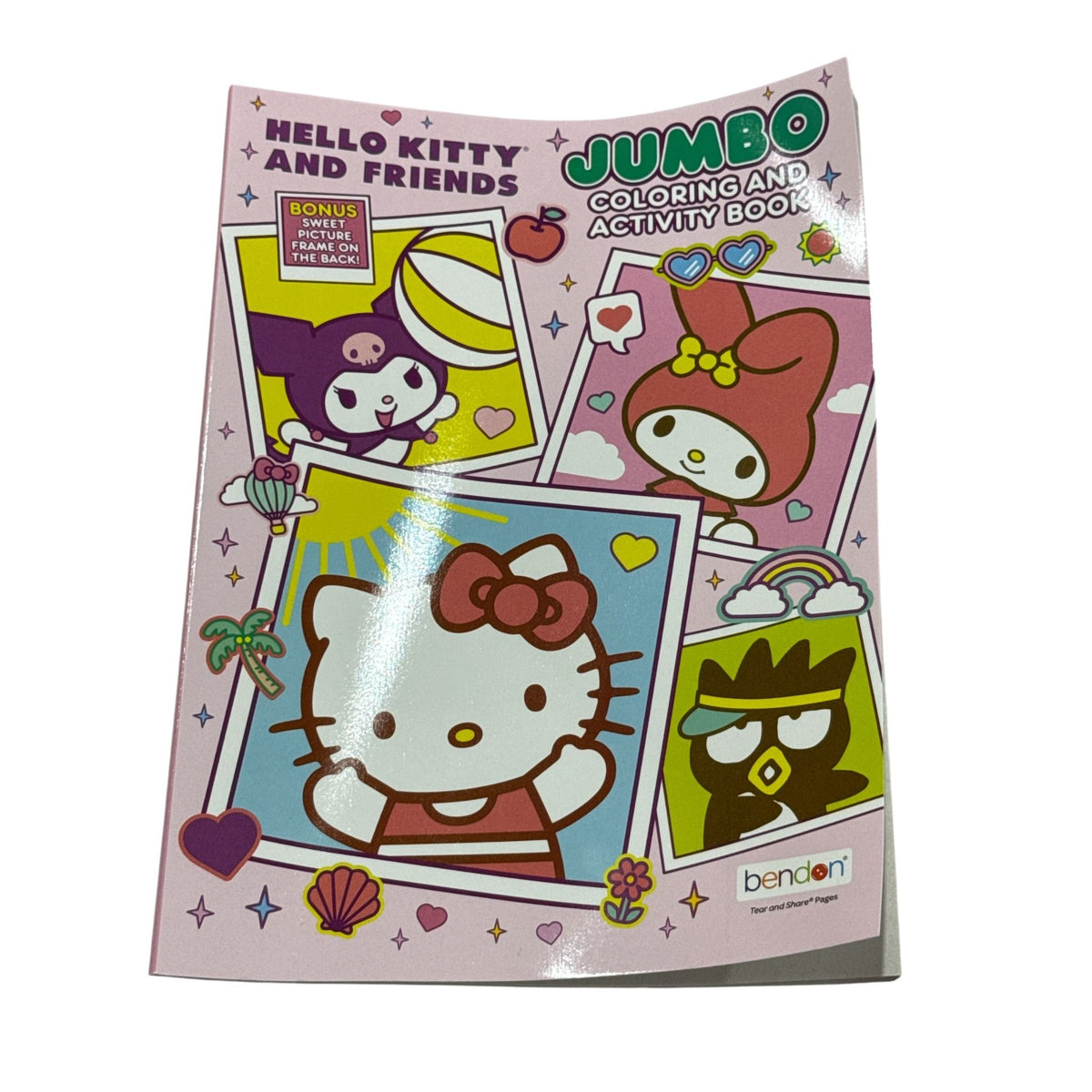 Hello Kitty & My Melody Gift Bundle - Plush Backpack Coloring Kits Activity Book & Building Set