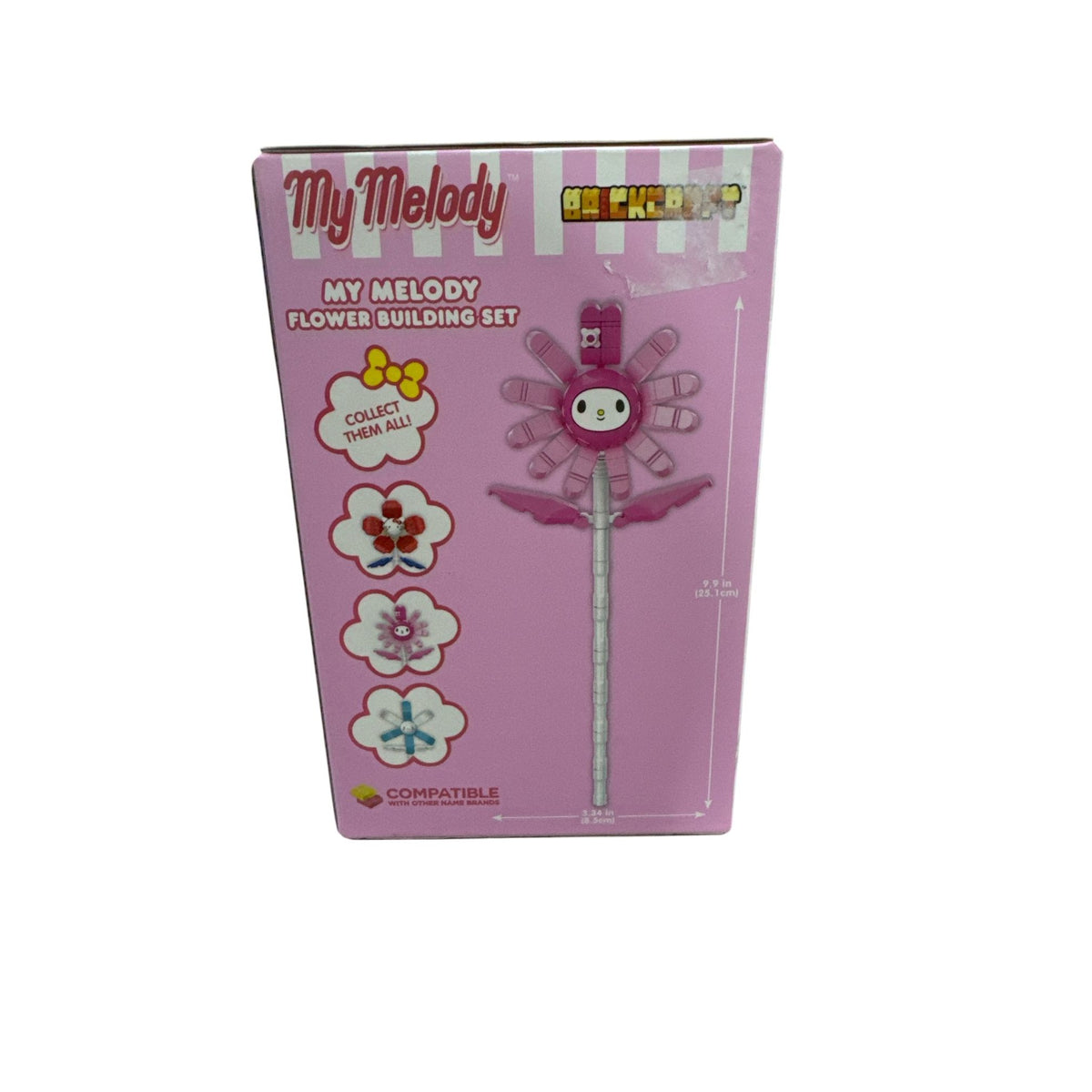 Hello Kitty & My Melody Gift Bundle - Plush Backpack Coloring Kits Activity Book & Building Set