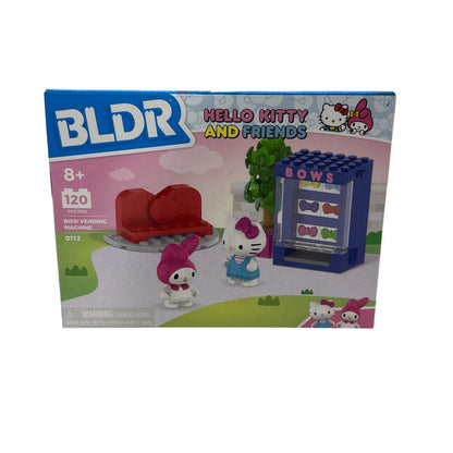 Hello Kitty & My Melody Gift Bundle - Plush Backpack Coloring Kits Activity Book & Building Set