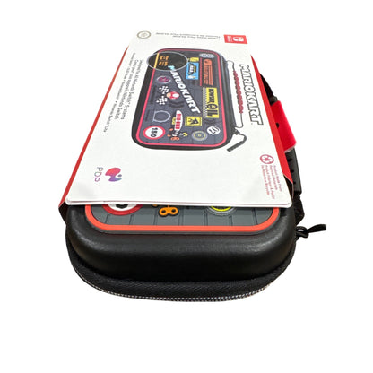 Mario Kart Nintendo Switch Travel Case Plus Glow Protective Hard Shell Glow-In-The-Dark Design Fits OLED & Lite Models
