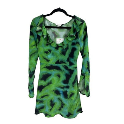 TOPSHOP Women's Green Dress 4