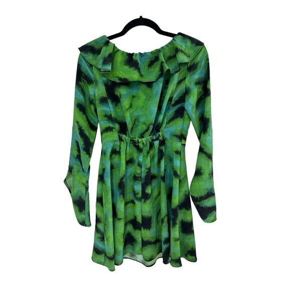 TOPSHOP Women's Green Dress 4