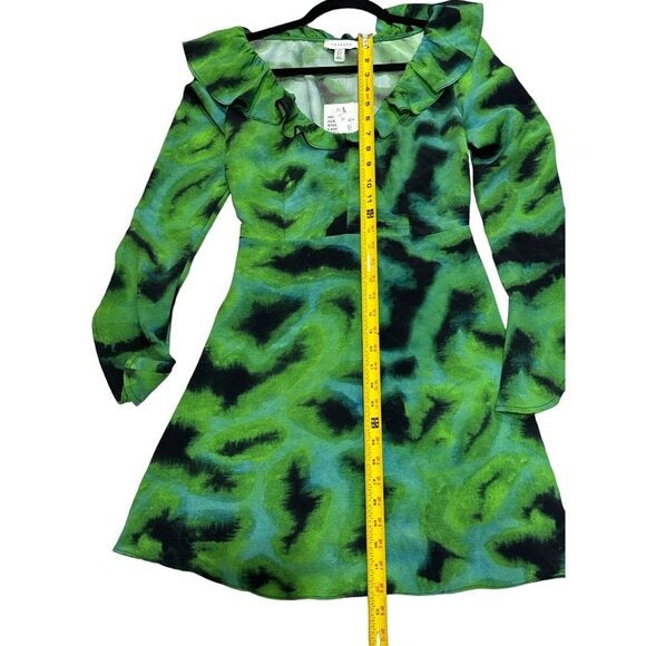 TOPSHOP Women's Green Dress 4