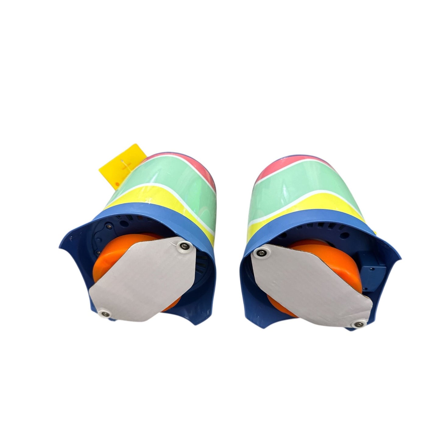 Set of 2 Sun Squad Cyclone Bubble Machine 4 Fl Oz Battery Operated Bright Colors Ages 3+